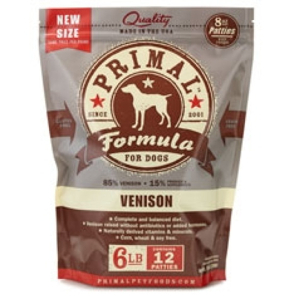 Primal Canine Venison Formula 犬用急凍鮮肉- 鹿肉配方 6lbs